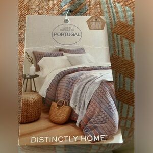 Boho vibes terracotta duvet cover